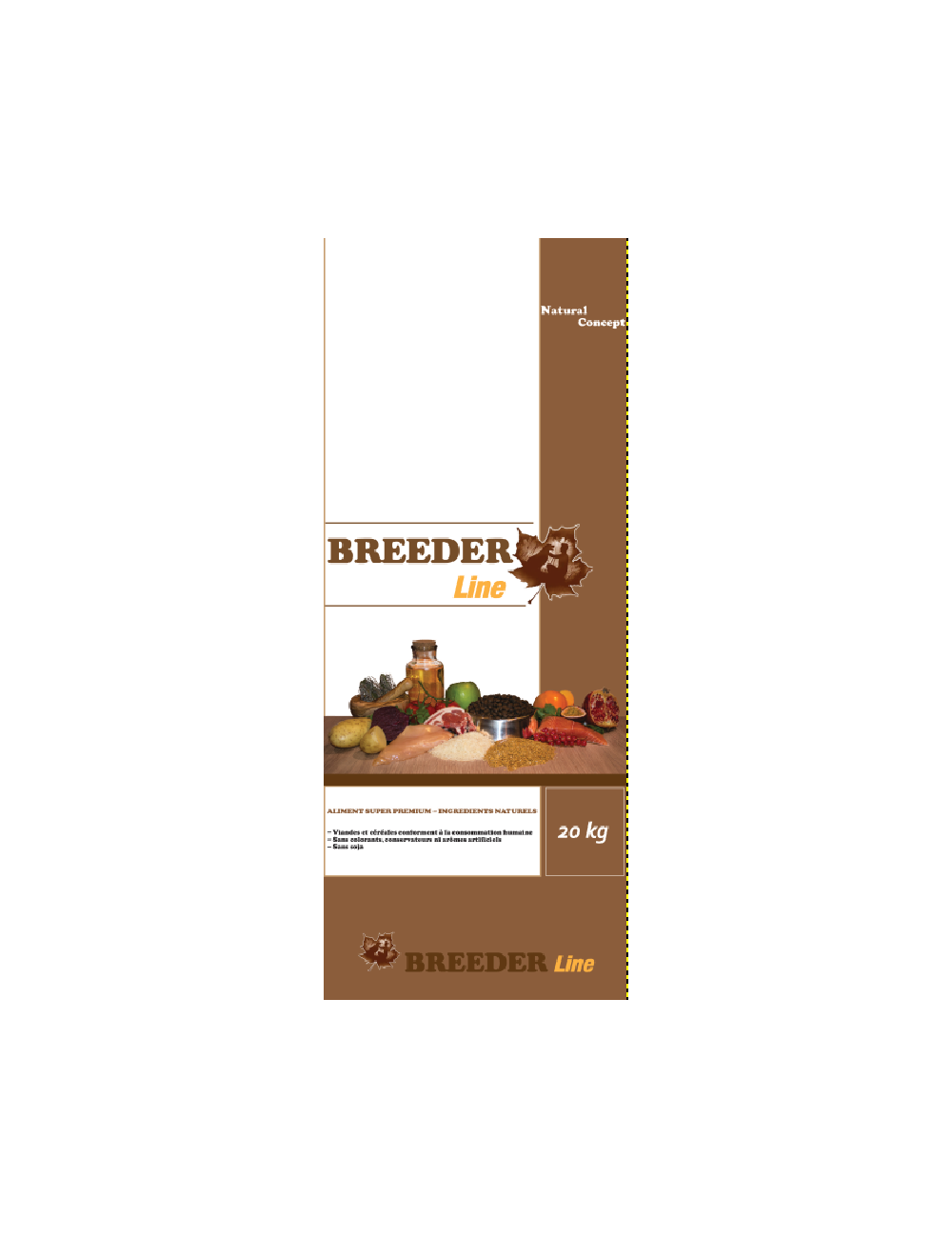 BREEDERLINE ADULTE SAUMON & RIZ 20 KG